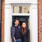 A couple stand in the doorway of VeroGusto.