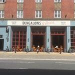 Exterior of Bungalows and Bears on a sunny day.