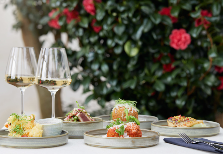 Afternoon tea at The Camellia House.