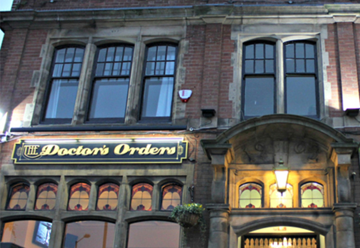 The exterior of The Doctor's Orders.