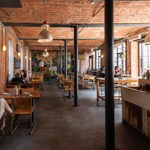 Inside Tamper Coffee.