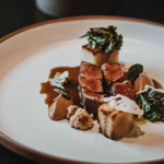 A plate of food at West 10 Bar & Kitchen.