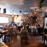 People having fun at The Steel Cauldron.