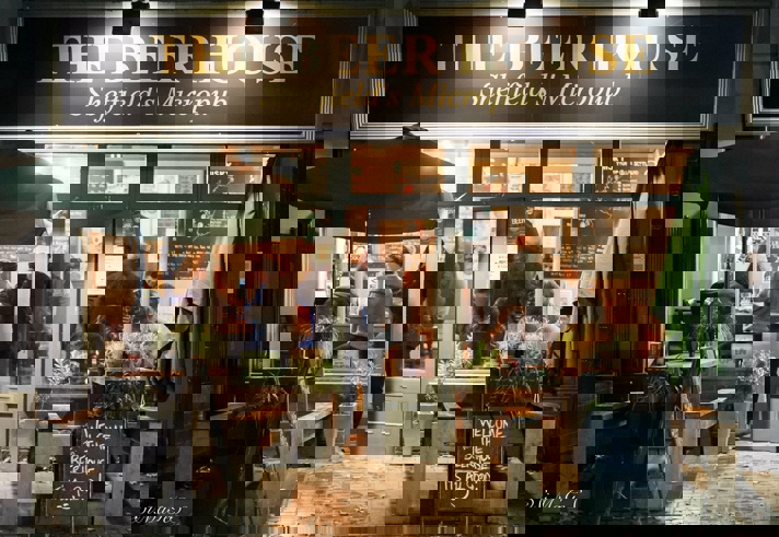 Exterior of The Beer House.