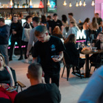 Boom Battle Bar filled with people.